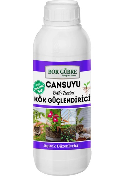 Can Suyu Köklendirici Bitki Besini Organik Sıvı Bitki Gübresi -1000ML fiyatları