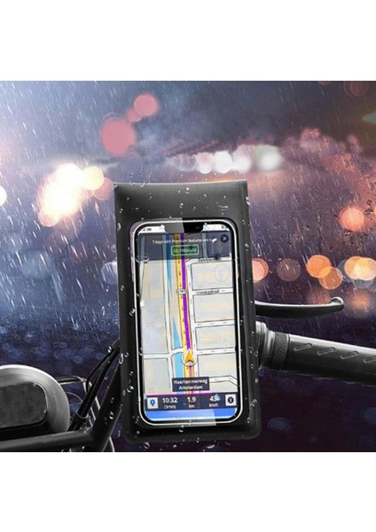 Motosiklet 360° Döndürülebilir Su Geçirmez Telefon Kılıfı Telefon Tutucu 4? - TGR3140-2086 fiyatları