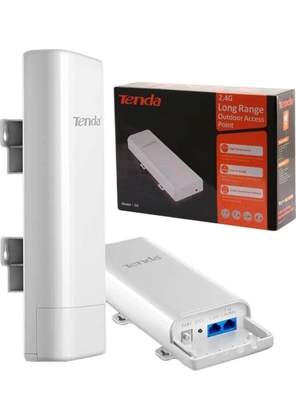 Tenda O3 5 Km Mesafe 150 Mbps Dış Mekan Access Poınt