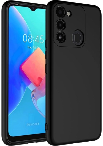 Tecno Spark 8c Uyumlu Kılıf Iç Yüzeyi Kadife Lansman Kapak