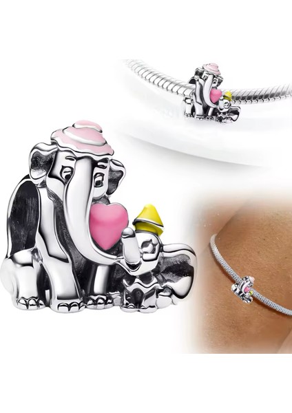 Dumbo ve Anne 925 Ayar Gümüş Charm fiyatları