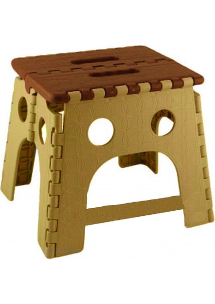 Taşınabilir Katlanır Portatif 1 No Kamp Sandalyesi Tabure 27cm X 23cm Al3886