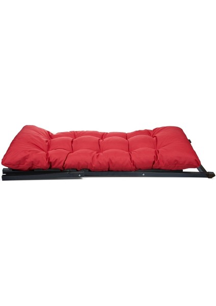 Minderli - Yums Şezlong Seti Katlanır Ikili Set - 2 Şezlong 1 Sehpa
