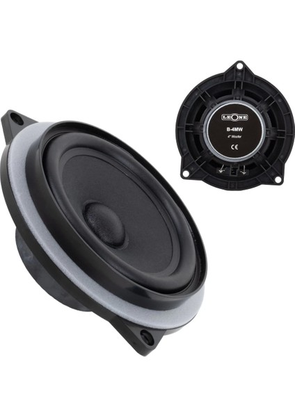 Leone B-4mw 10 cm 50 Watt Max 100 Watt Oto Hoparlör (Magnet: 60X10MM)