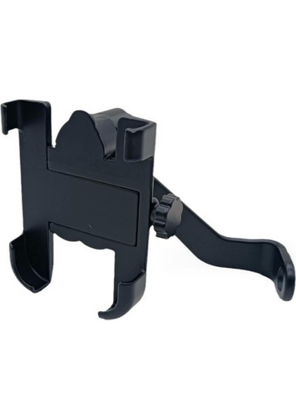 Alüminyum Gövdeli Metal Ayna Bağlantılı Motosiklet Telefon Tutucu 7 Inç Xl - TGR4945-1446