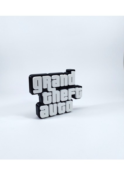 Grand Theft Auto (Gta) Logo 3D Baskı Dekor fiyatları