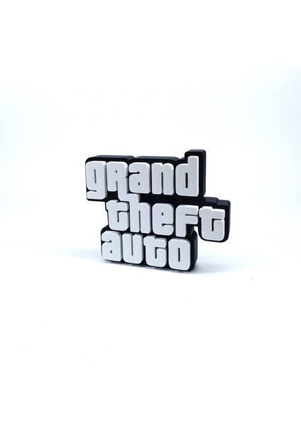 Grand Theft Auto (Gta) Logo 3D Baskı Dekor indirimleri