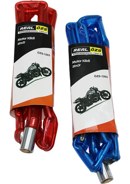 Zincir Motorsiklet Kilit 5X100CM Anahtarlı (4767) - TGR7215-5532
