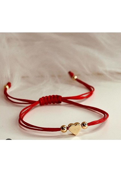 Kalp Makrome Bileklik Hal Hal