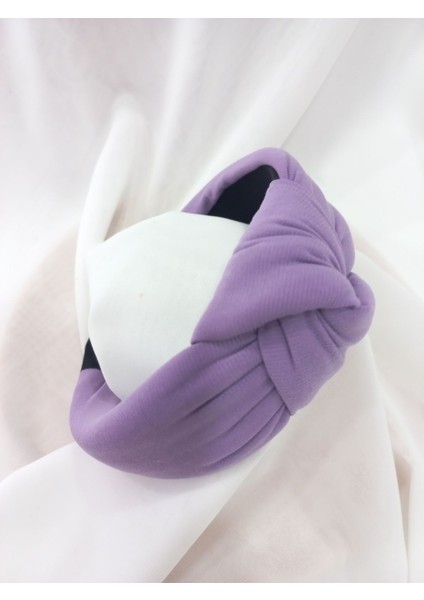 Düğümlü Cotton Düz Renk Taç