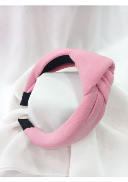 Düğümlü Cotton Düz Renk Taç modelleri