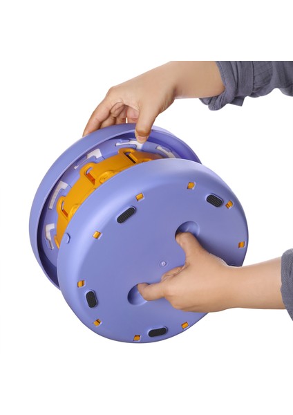 Lazımlık Katlanabilir Taşınabilir Çocuk Tuvaleti, 80KG Taşıma Kapasiteli, Tabure, Sarı