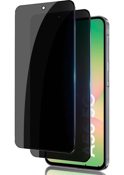 Samsung Galaxy A56 Antistatik Tam Kaplayan Hayalet Ekran Koruyucu Cam