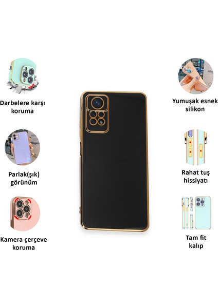 Xiaomi Redmi Note 12 Pro 4g Kılıf Kenar Detaylı Yumuşak Parlak Silikon fiyatları