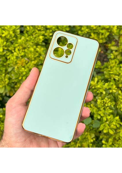 Xiaomi Redmi Note 12 4g Kılıf Kenar Detaylı Yumuşak Parlak Silikon