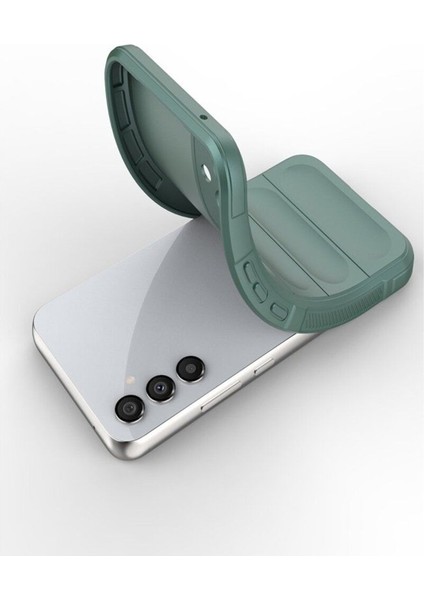 Samsung Galaxy A36 Kılıf Optimum Silikon Yeşil + Ekran Koruyucu fiyatları