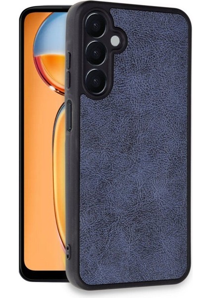 Samsung Galaxy A26 Kılıf Aras Deri Kaplama Silikon Lacivert + Ekran Koruyucu fiyatları