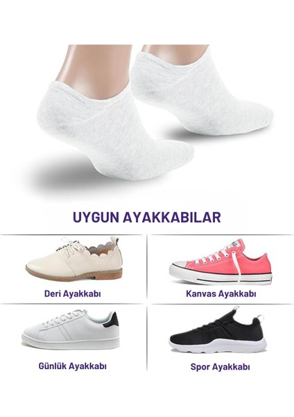 Görünmez Babet Pamuklu Çorap Unisex 6 Çift indirimleri