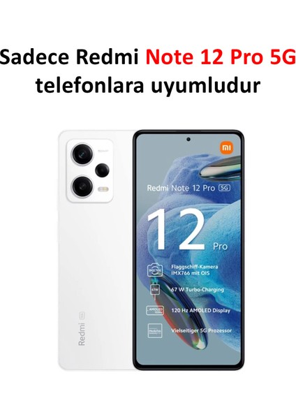 Xiaomi Redmi Note 12 Pro 5g Kılıf Kenar Detaylı Yumuşak Parlak Silikon