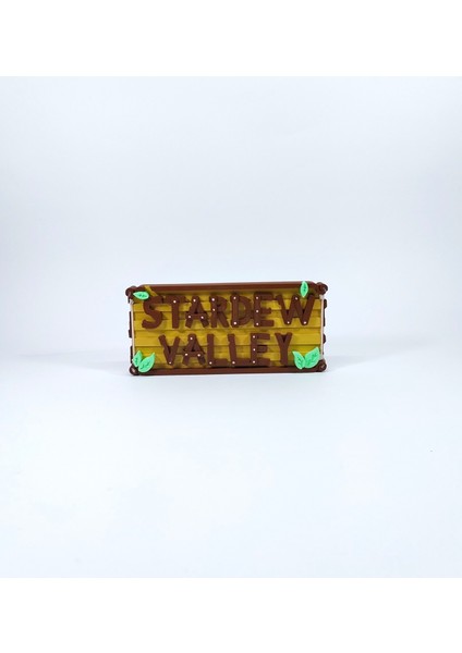 Stardew Valley Logo 3D Baskı Dekor modelleri