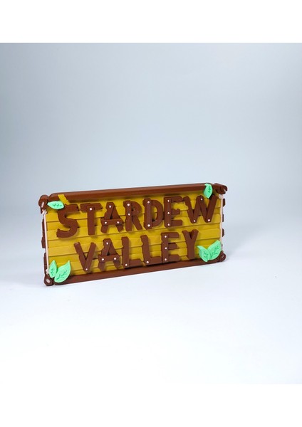 Stardew Valley Logo 3D Baskı Dekor indirimleri