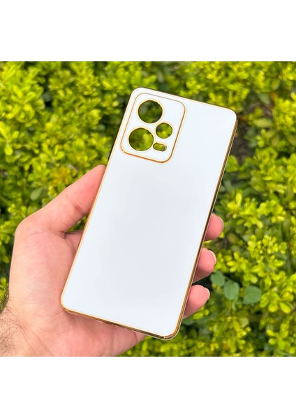 Xiaomi Redmi Note 12 Pro 5g Kılıf Kenar Detaylı Yumuşak Parlak Silikon
