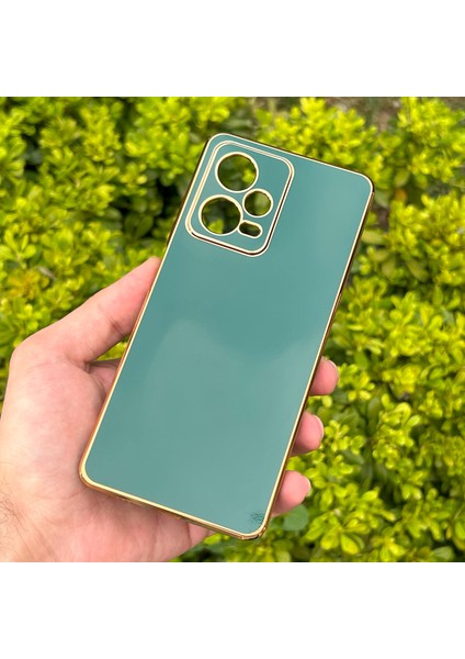 Xiaomi Redmi Note 12 Pro 5g Kılıf Kenar Detaylı Yumuşak Parlak Silikon