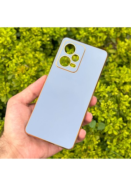 Xiaomi Redmi Note 12 Pro 5g Kılıf Kenar Detaylı Yumuşak Parlak Silikon