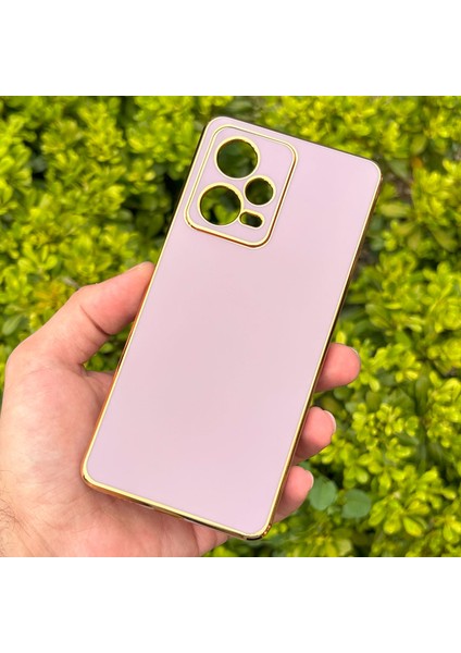 Xiaomi Redmi Note 12 Pro 5g Kılıf Kenar Detaylı Yumuşak Parlak Silikon