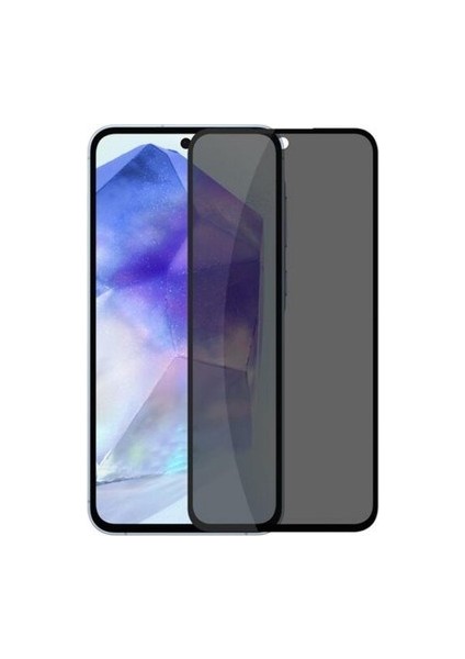 Samsung Galaxy A35 Antistatik Tam Kaplayan Hayalet Ekran Koruyucu Cam