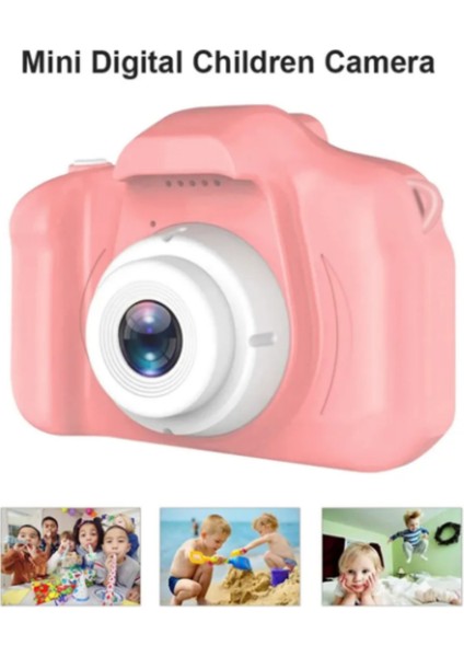 Cmr9 Plus Mini 1080P Hd Çocuk Kamera Dijital Fotoğraf Makinesi 2.0 Inç Ekran 13MP 2025