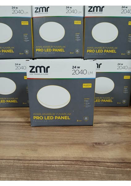 24W Ayarlanabilir Sıva Altı Panel LED Armatür 6500K (Beyaz)