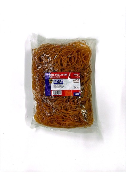 Fosforlu Kalem (3 Adet) - Ambalaj Lastiği Geniş 500GR. %100 Kauçuk - Set 26