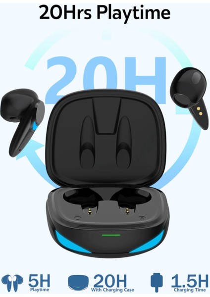 G10 Bt 5.2 Düşük Gecikmeli Kablosuz Dokunmatik Gaming Bluetooth Oyuncu Kulaklığı