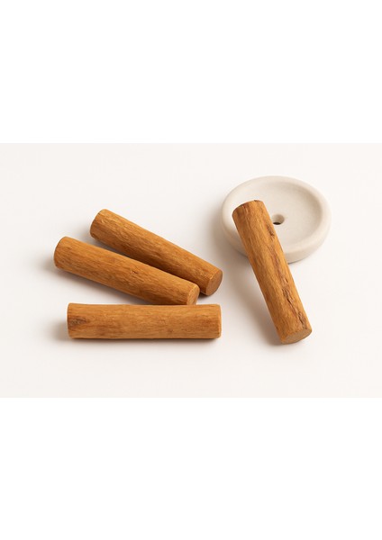 Saf Sandal Ağacı Tütsüsü – Doğal Ağaç Formu | Meditasyon, Aromaterapi ve Ritüeller Için / Pure Sandalwood Incense – Natural Wood Form | For Meditation, Aromatherapy & Rituals