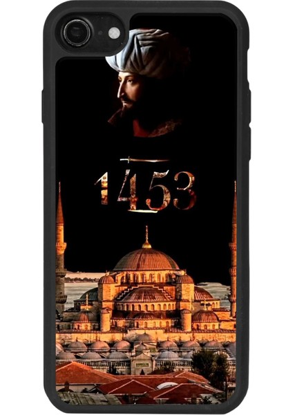 Apple iPhone 7 Uyumlu Mat Siyah Kılıf – Yumuşak Silikon, Koruyucu, Şok Emici Kapak