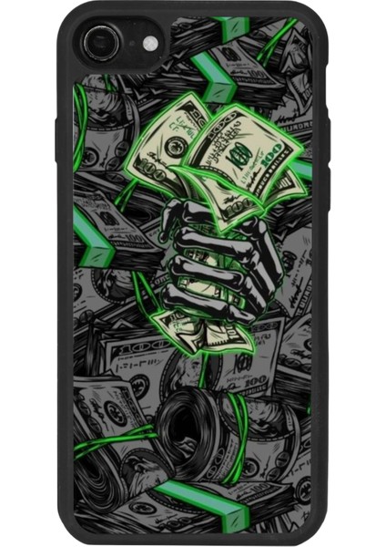 Apple iPhone 7 Uyumlu Mat Siyah Kılıf – Yumuşak Silikon, Koruyucu, Şok Emici Kapak