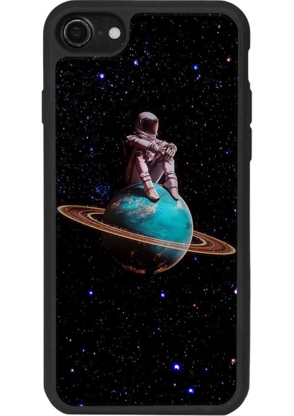 Apple iPhone 7 Uyumlu Mat Siyah Kılıf – Yumuşak Silikon, Koruyucu, Şok Emici Kapak
