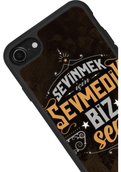 Apple iPhone 7 Uyumlu Mat Siyah Kılıf – Yumuşak Silikon, Koruyucu, Şok Emici Kapak