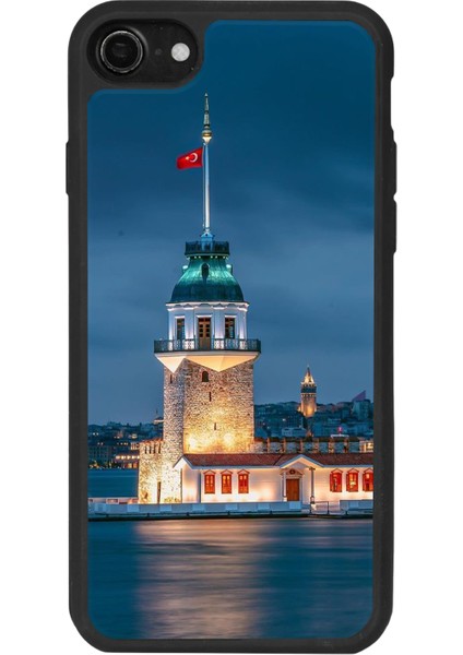 Apple iPhone 7 Uyumlu Mat Siyah Kılıf – Yumuşak Silikon, Koruyucu, Şok Emici Kapak