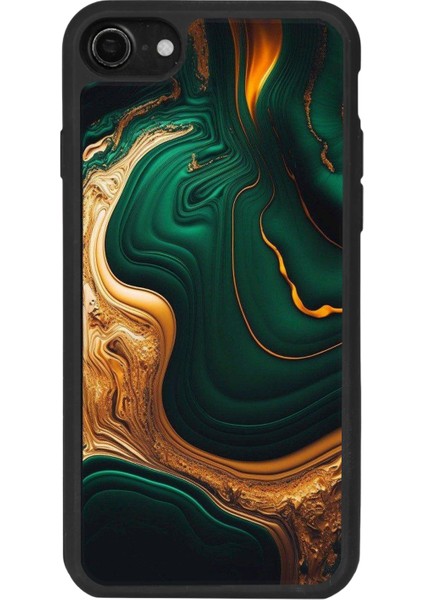 Apple iPhone 7 Uyumlu Mat Siyah Kılıf – Yumuşak Silikon, Koruyucu, Şok Emici Kapak