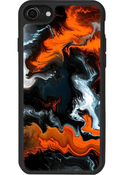 Apple iPhone 7 Uyumlu Mat Siyah Kılıf – Yumuşak Silikon, Koruyucu, Şok Emici Kapak