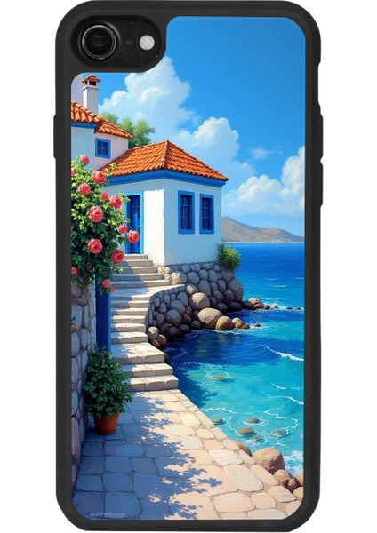 Apple iPhone 7 Uyumlu Mat Siyah Kılıf – Yumuşak Silikon, Koruyucu, Şok Emici Kapak