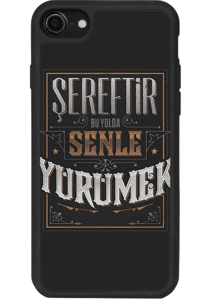 Apple iPhone 7 Uyumlu Mat Siyah Kılıf – Yumuşak Silikon, Koruyucu, Şok Emici Kapak