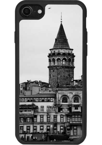 Apple iPhone 7 Uyumlu Mat Siyah Kılıf – Yumuşak Silikon, Koruyucu, Şok Emici Kapak