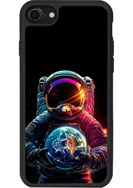Apple iPhone 7 Uyumlu Mat Siyah Kılıf – Yumuşak Silikon, Koruyucu, Şok Emici Kapak