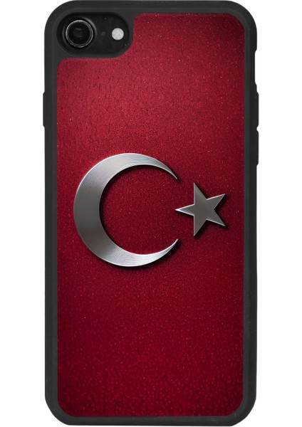 Apple iPhone 7 Uyumlu Mat Siyah Kılıf – Yumuşak Silikon, Koruyucu, Şok Emici Kapak