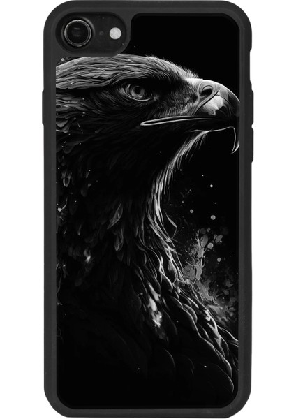 Apple iPhone 7 Uyumlu Mat Siyah Kılıf – Yumuşak Silikon, Koruyucu, Şok Emici Kapak