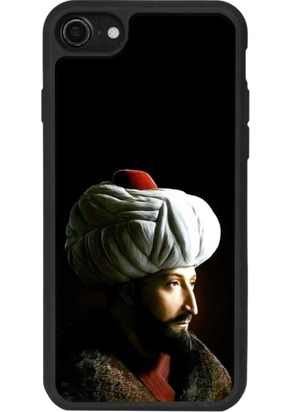 Apple iPhone 7 Uyumlu Mat Siyah Kılıf – Yumuşak Silikon, Koruyucu, Şok Emici Kapak