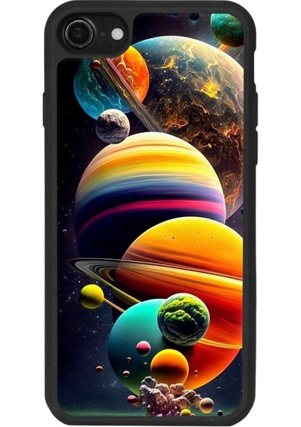 Apple iPhone 7 Uyumlu Mat Siyah Kılıf – Yumuşak Silikon, Koruyucu, Şok Emici Kapak